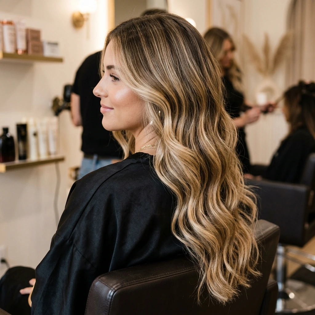 Сложное окрашивание волос AirTouch и Balayage